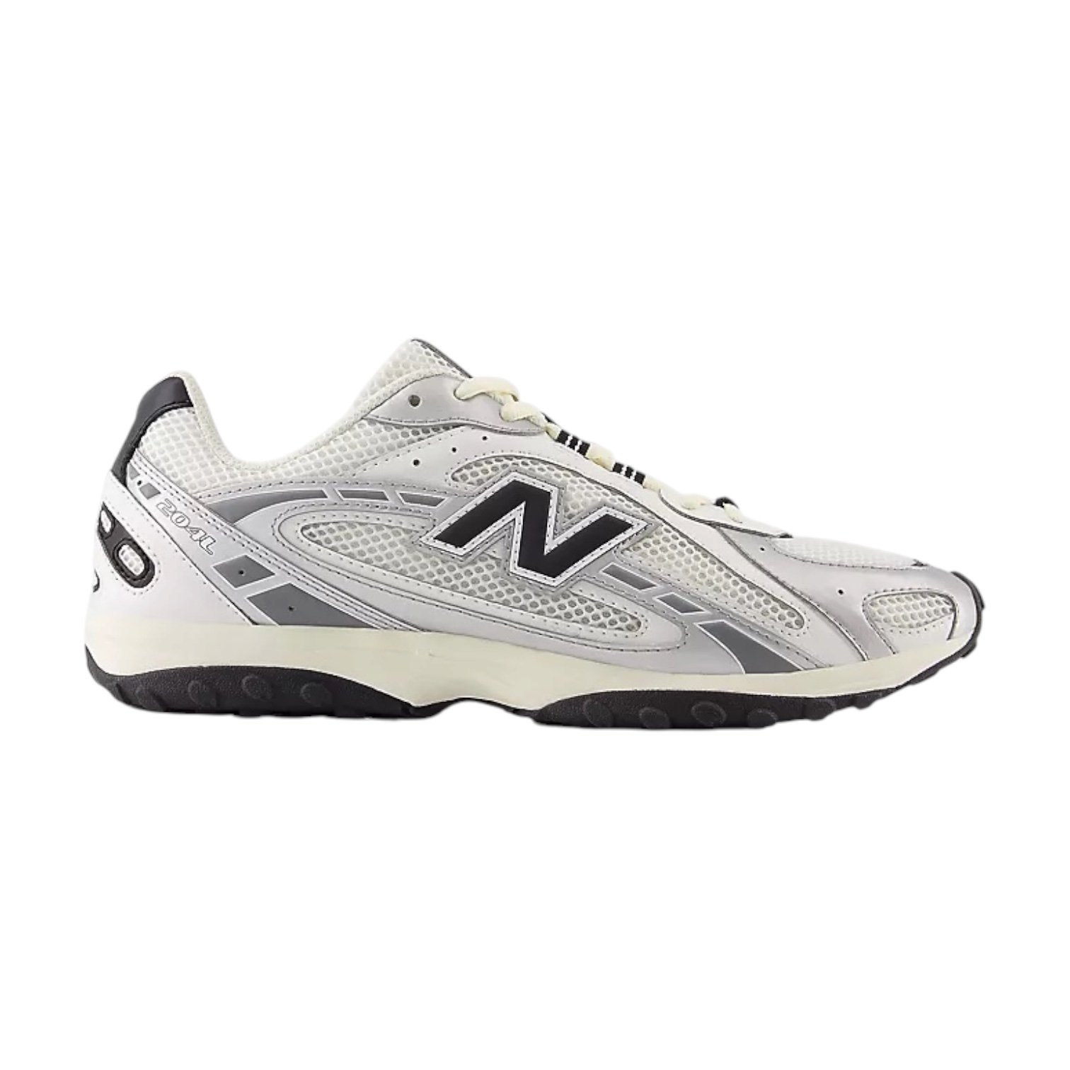 Photoroom_20260708_063238 New Balance 204L Silver Metallic Black - Image 1