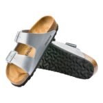 Birkenstock Arizona sandals ” metallic silver“ - Image 4