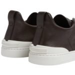 Zegna Triple Stitch leather sneakers WHITE TRIPLE STITCH - Image 4