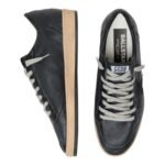 Golden Goose Ball Star in black nappa with suede star and nappa heel tab (men) - Image 4