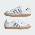 adidas Samba OG White Silver - Image 2
