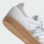 adidas Samba OG White Silver - Image 3