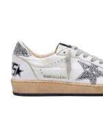 Ball Star in nappa with silver glitter star and heel tab - Image 2